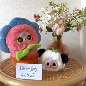 Baby three give you flower & storage pouch - bundle